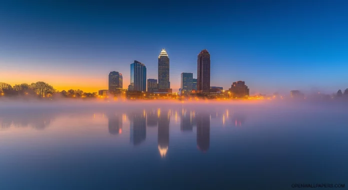 Awesome City Skyline Wallpaper HD.