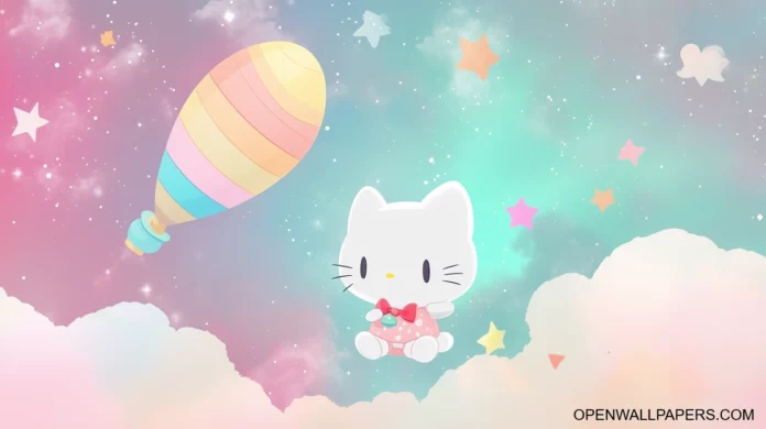 Beautiful Hello Kitty Wallpaper HD.