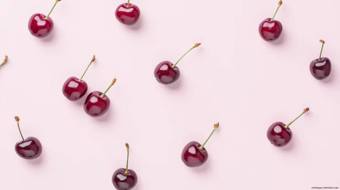 Cherry Desktop 4K Wallpaper.