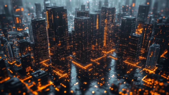City Skyline HD Wallpaper.
