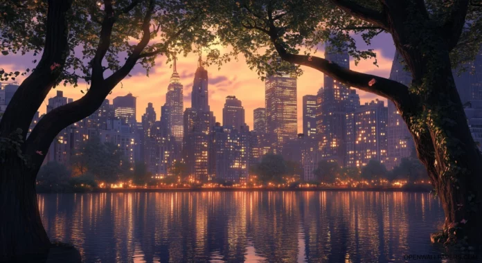 City Skyline Wallpaper for Mac.