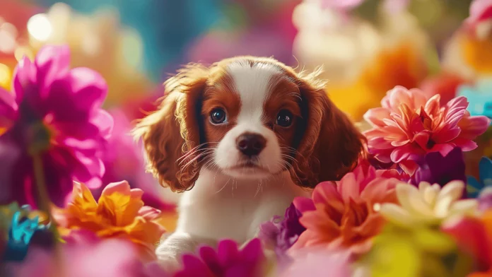 Cute Dog HD Wallpaper.