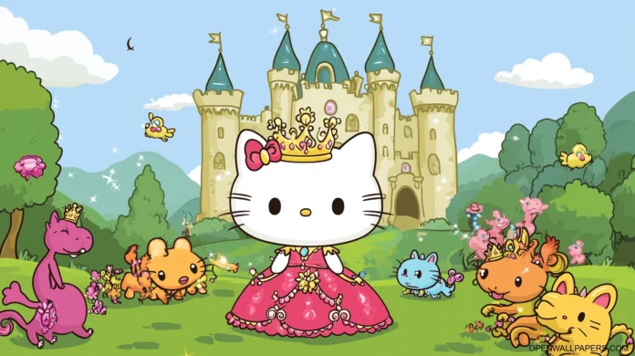 Hello Kitty Wallpaper High Resolution 2K.