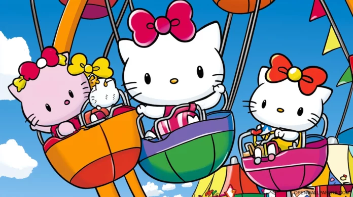 Hello Kitty Wide Screen Wallpaper 2K.