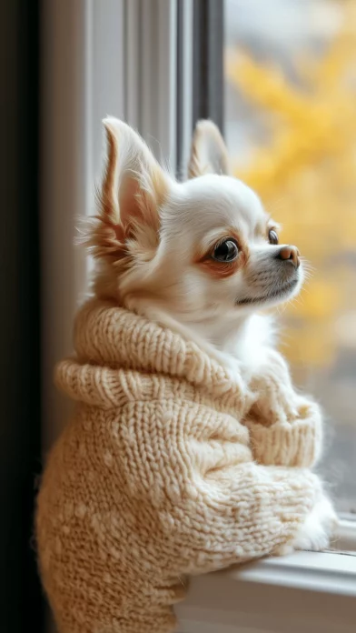 iPhone Cute Dog Wallpaper.